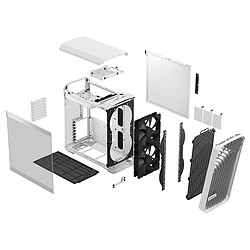 Fractal Design Torrent Compact TG (Blanc) pas cher