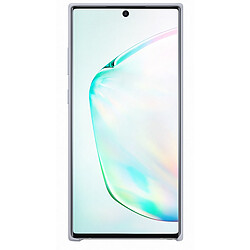 Samsung Coque Silicone Galaxy Note10 Plus - Gris