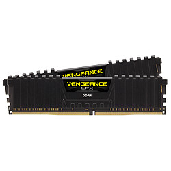 Corsair Vengeance LPX Black 16 Go (2x8 Go) DDR4 2933 Mhz CL16