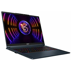 MSI Stealth 16 Studio A13VVF 006FR 16" QHD 240 Hz - NVIDIA GeForce RTX 4060 -  Intel Core i7 - 1To M.2 SSD slot (NVMe PCIe Gen4) - RAM 32Go -  Windows 11 - Star Blue