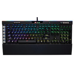 Corsair K95 RGB PLATINUM Brown - Mécanique Clavier gamer - Rétroéclairage RGB -Cherry MX Brown - AZERTY - filaire/USB - noir