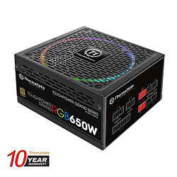 Thermaltake Alimentation Toughpower Grand 650W RGB 80+ Gold Alimentation Toughpower Grand 650W RGB 80+ Gold