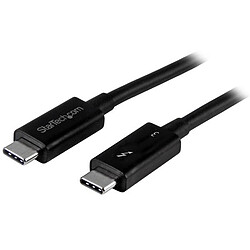 StarTech.com TBLT3MM1MA Câble Thunderbolt 3 USB-C 40 Gbps de 1 m