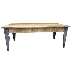 3S. x Home Table basse en bois et métal H46 AMBROSIA 