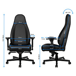 Noblechairs ICON - Black Edition pas cher