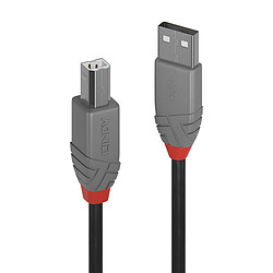 Lindy 36673 USB cable Lindy 36673 câble USB 2 m USB 2.0 USB A USB B Noir