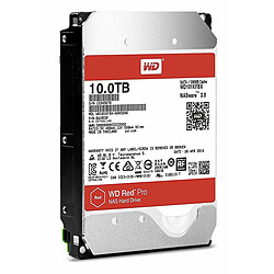 Avis Western Digital WD RED 10 To - 3.5'' SATA III 6 Go/s - Cache 256 Mo - Rouge