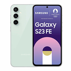 Samsung Galaxy S23 FE - 8/128 Go - Vert d'eau Smartphone avec Galaxy AI - 6,4 pouces Full HD+ - Dynamic AMOLED 2X - 120 Hz - 5G - Triple capteur 50 MP - Vid?o 8K