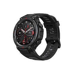 Amazfit T-rex Pro - Noir Montre connectée Tout-terrain - Très résistant - Bluetooth 5.0  - 10ATM Endurance  - Écran AMOLED Corning Gorilla Glass - Moniteur de fréquence cardiaque PPG Tracker 2 - Détection de la pression artérielle SPo2 - Jusqu'à 18 jours d'autonomie