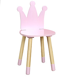 3S. x Home Chaise Couronne Rose 