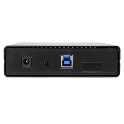 StarTech.com Boîtier Externe pour Disque Dur 3.5'' SATA III sur port USB 3.0 avec Support UASP - Noir