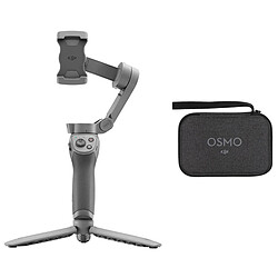 DJI Osmo Mobile 3 Combo · Occasion Pack Stabilisateur pour smartphone + poignet trépied + malette de transport + patins antidérapants - Pliable et portable - Active track 3.0 - Mode Sport - Contrôle gestuel