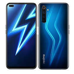 Realme 6 Pro - 128 Go - Bleu Smartphone 6,6'' Full HD+ - 90 Hz - 4G - RAM 8 Go - ROM 128 Go - Android 10 - Quadruple Caméra 64 MP - Batterie 4300 mAh - Charge rapide 30W