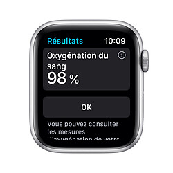 Acheter Apple Watch Series 6 - GPS+Cellular - 44 - Alu Argent / Bracelet Sport Blanc - Regular