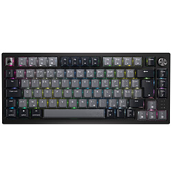 Corsair K65 PLUS WIRELESS - Mécanique Clavier gaming mécanique RGB 75 % - Switchs linéaires CORSAIR MLX Red prélubrifiés - Connectivité sans fil 2,4 GHz - Bluetooth