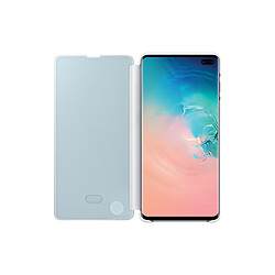 Acheter Samsung Clear View Cover Galaxy S10 Plus - Blanc