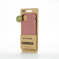 WE Coque Bio Apple iPhone 11 Pro Max - Eco-Friendly Biodégradable et Compostable - Housse Etui Antichoc, Compatible avec L'induction, Ultra Protection Bumper, Anti Rayure - Fuschia