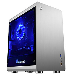 Jonsbo RM3 Silver - Verre trempé Boitier PC ITX / MATX - Argent