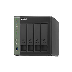 QNAP TS-431X3-4G 4-Bay NAS AL314 TS-431X3-4G 4-Bay NAS AL314 4Go DDR3L SODIMM RAM SATA 6Gb/s 1x 10GbE SFP+ LAN 1x2.5GbE + 1xGbE LAN