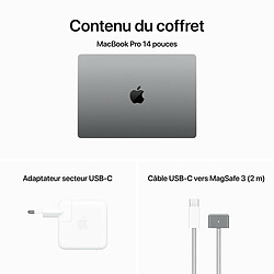 Apple MacBook Pro 14 - 1 To - MTL83FN/A - Gris pas cher