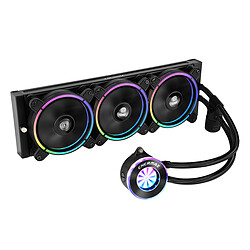 Enermax Liqfusion RGB-sync - 360 mm Kit watercooling AIO pour processeur Intel & AMD - 360 mm - 3 Ventilateurs 12 cm PWM