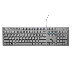 Dell KB216 - Gris