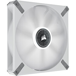 Corsair Ventilateur PWM à lévitation magnétique premium ML140 LED ELITE 140 mm blanc