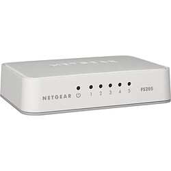 ABI DIFFUSION Netgear FS205 switch 5 ports 10/100 plastique