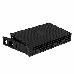 StarTech.com Convertisseur pour disque dur SATA ou SAS 2,5'' vers SATA 3,5'' - Adaptateur HDD / SSD