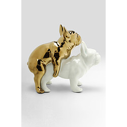 Acheter Kare Design Figurine Décorative Chiens Blanc et Doré KODY