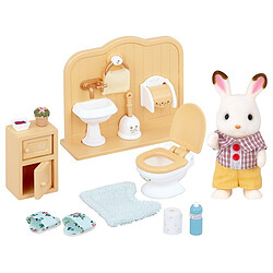 Avis Sylvanian Families Frère Lapin Chocolat et les toilettes - 5015