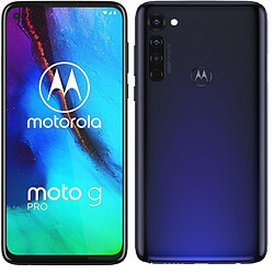 Motorola Moto g PRO - 4G - Bleu Smartphone 6,4'' Full HD+ - LCD - 4G - RAM 4 Go - ROM 128 Go - Triple caméra 48MP - Batterie 4 000 mAh