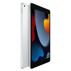 Apple iPad (2021) 64 Go Wi-Fi Argent Tablette Internet - Apple A13 Bionic 64 bits - eMMC 64 Go - Écran Retina 10.2" - Wi-Fi AC / Bluetooth 4.2 - Webcam - iPadOS 15