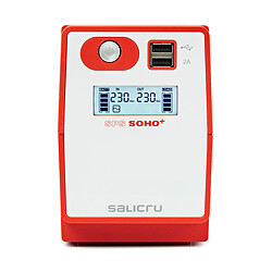 Onduleur Salicru SPS 650 SOHO+ IEC (650VA/360Watts) - Line-Interactive 4 prises IEC(C13) USB Protection surcharge