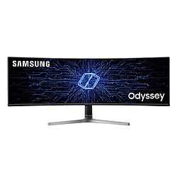 Samsung 49" QLED LC49RG90SSPXEN Ecran PC Gamer Incurvé - 5120x1440 - Dalle VA - 4 ms - 120 Hz - HDMI/DisplayPort