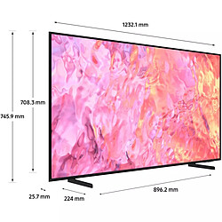 Avis Samsung TV QLED 4k 55" 138cm - QE55Q60CAUXXH - 2023 + Support TV mural 37-70"