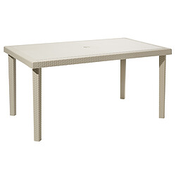 Avis Table de jardin BOHEME - Plastique - Jute