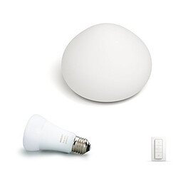 Avis Philips White Ambiance WELLNESS 9.5W - Blanc (télécommande incluse) - Bluetooth