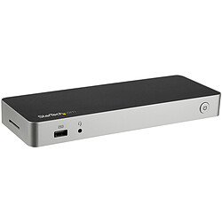 Avis StarTech.com Station d'accueil USB-C pour PC portable double affichage 4K avec Power Delivery 60W et lecteur de carte SD