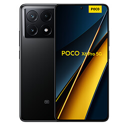 Xiaomi Poco X6 Pro - 5G -  8/256 Go -  Noir Smartphone 6,67" CyrstalRes - AMOLED - 120 Hz - 5G - Triple capteur 64 MP - Vidéo 4K