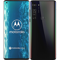 Motorola Edge - 5G - Noir Smartphone 6,7'' Full HD+ - OLED - HDR10 - 5G - RAM 6 Go - ROM 128 Go - Triple capteur 64MP - Vidéo 4K - Batterie longue durée 4 500 mAh