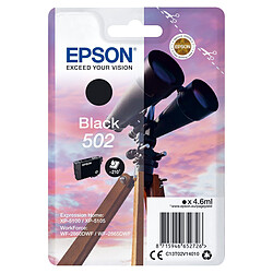 Epson C13T02V14010 cartouche d'encre noir série 502 authentique