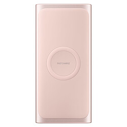 Samsung Batterie Externe 10 000mAh - Charge rapide sans fil - USB-C - Rose doré