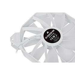 Acheter Corsair Deux ventilateurs PWM 140mm iCUE SP140 RGB ELITE Performance - Blanc avec Lighting Node Core