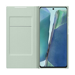 Avis Samsung Étui LED View pour Galaxy Note20 - Mystic Green