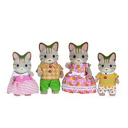 Sylvanian Families Famille Chat tigre - 5180