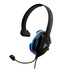 Turtle Beach Recon Chat PS4 - Filaire Casque gamer - Stereo - Compatible PS4 / Xbox One / Appareils Mobiles - Connexion Jack 3,5 mm - Noir