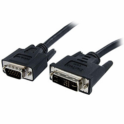 StarTech.com Câble écran DVI vers VGA - DVI-A (M) vers VGA HD15 (M) - 2m - Cordon DVI-A vers VGA StarTech.com Câble écran DVI vers VGA - DVI-A (M) vers VGA HD15 (M) - 2m - Cordon DVI-A vers VGA