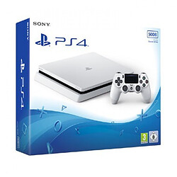 Sony Console PS4 SLIM 500Go châssis E Blanche Console PS4 SLIM 500Go châssis E Blanche