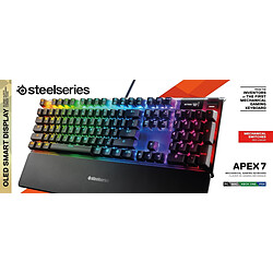 SteelSeries Apex 7 Red - Mécanique pas cher